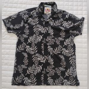 Good vibes button down shirt size xl